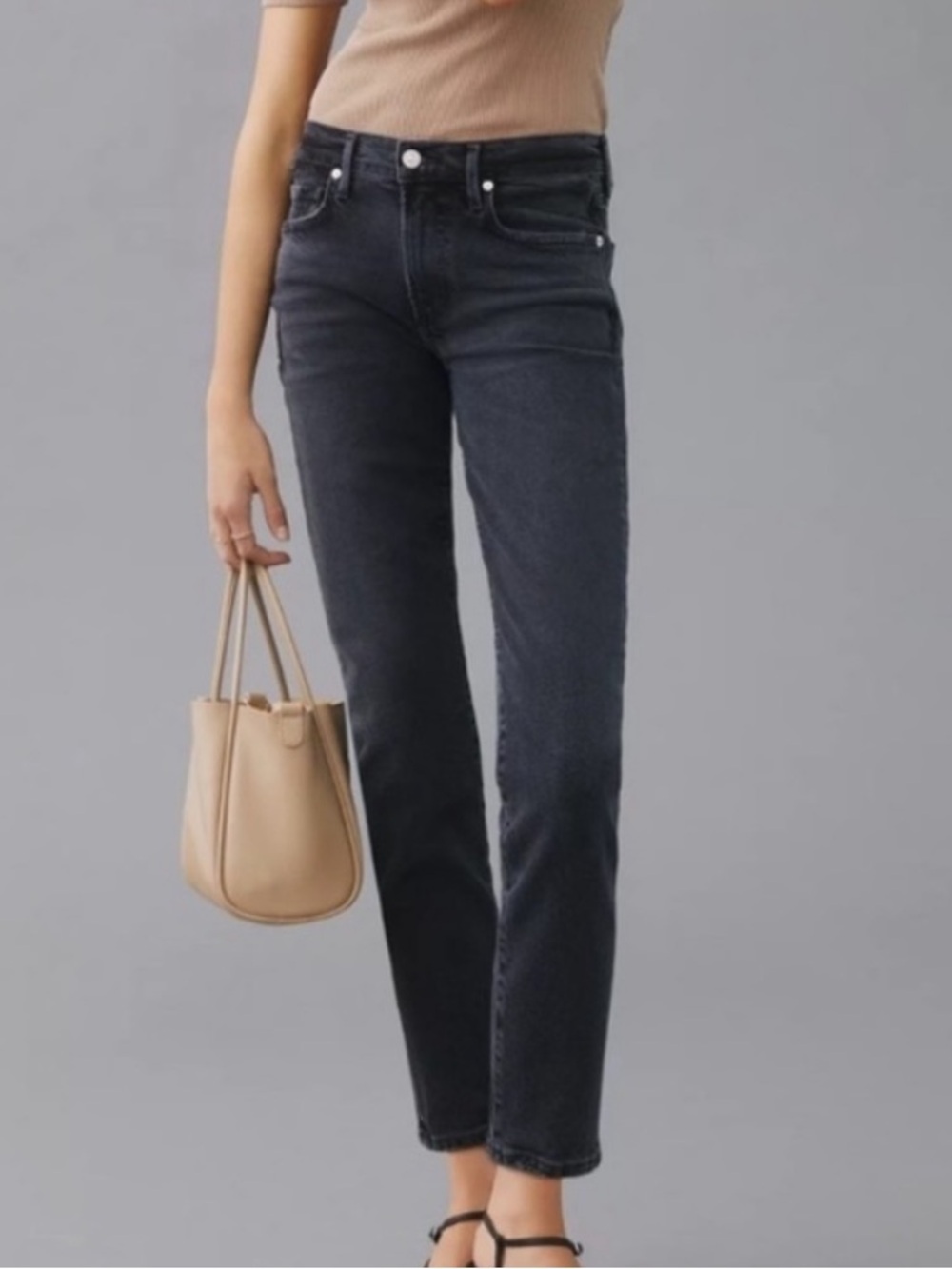 Citizens Of Humanity Premium Vintage Elsa Mid Rise Slim Fit Crop 24